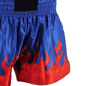 Shorts de boxe en polyester sublimé, respirant et écologique pour l'entraînement de combat, design personnalisé avec options OEM - Product Image 6