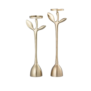 แท่นวางเทียนโลหะหรูหราทันสมัยสำหรับตกแต่งบ้านที่สง่างามการออกแบบฟ้าผ่าสำหรับงานแต่งงานคริสต์มาสในชีวิตประจำวันโอกาสพิเศษ - Product Image 3