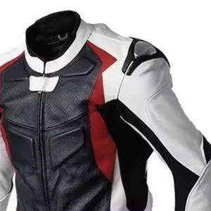 Vente en gros de veste de moto de marque pour hommes, véritable équipement de protection pour motards, veste de motard pour hommes, OEM - Product Image 3