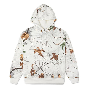 Sudadera Extra Grande de Invierno con Bordado Personalizado, Cortavientos, Camuflaje Realtree, Estilo Jungle Forest, Impresión Puff, Unisex - Product Image 6