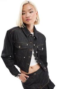 High Quality New Fashion Stylish Men's & Women's Denim Outerwear Soft Touch Sheep <b>Skin</b> Leather Jacket Trendy - Product Image 5