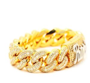 Pulsera con nombre personalizado, joyería de moda elegante, circonita cúbica brillante, pulsera con letras personalizadas, pulsera con nombre de burbuja - Product Image 2