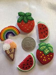 Perles rondes en os de style tribal Lucky Charms, coquillages blancs naturels et corail colorés pour bijoux - Type de perle en vrac - Product Image 6