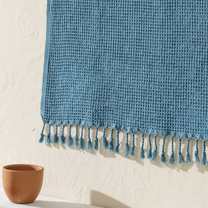 Stonewash Waffle Peshtemal Toalla 36x65 pulgadas 90x170cm-Toalla ultrasuave lavada a la piedra, pedido mínimo bajo hecho en Turquía - Product Image 2