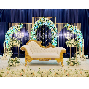 Gold Metal Backdrop <b>Panels</b> <b>Screens</b> at Low Rates Unique <b>Decorated</b> Metal Back Frames Gorgeous Metal <b>Panels</b> for Wedding Stage - Product Image 1