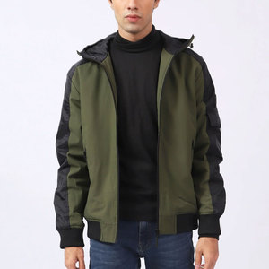 Tamaño Regular Moda Low Moq Hombres Chaqueta de poliéster Ligero Transpirable Producto Nuevo Poliéster Hombres Sudadera con capucha - Product Image 4