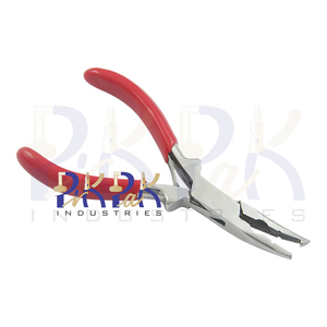 คีมตกปลารวมขนาด115มม. พร้อมด้ามสปริงและพีวีซีปากหยักทำเครื่องประดับคีมตัดแบบห่วงโซ่พร้อมเครื่องตัดแบบ DIY - Product Image 5