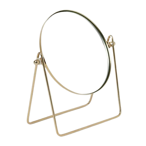 Haute Qualité Solide Miroir Décoratif Or Couleur Fini Cadre En Métal Mur Miroir Pour Hôtel Salle De Bains Salon Entrée - Product Image 3