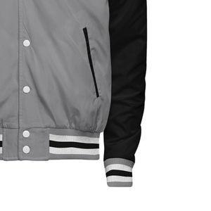 Manches complètes 2026 Vente en gros de haute qualité Meilleur design Hommes Varsity Jacket Slim Fit Plain Blank Baseball Varsity Jackets OEM - Product Image 6