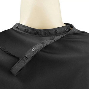 Cape de Coiffure Jetable Professionnelle Sans Manches, Haute Qualité, Imperméable, Écologique, Confortable, en Polyester, Personnalisable - Product Image 6