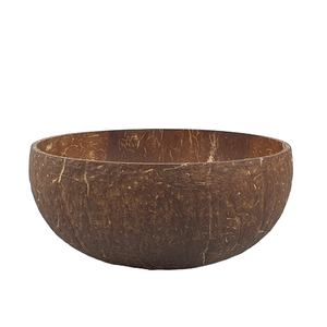 Saladier en coquille de noix de coco naturelle en gros écologique parfaitement poli avec fourchette et cuillère pour les fêtes - Product Image 6