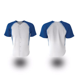 Vêtements de basket-ball grande taille pour hommes adultes en gros de haute qualité uniformes de baseball respirants - Product Image 2
