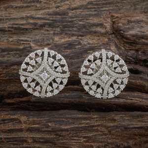Pendientes de Zirconia 182450, Diseño Geométrico de Mariposa Vintage, Joyería Moderna, Religiosa, Romántica, para Bodas y Fiestas, Hechos de Latón y Perla - Product Image 1