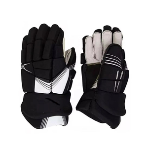 ถุงมือเล่นฮ็อกกี้น้ำแข็งน้ำหนักเบามีความยืดหยุ่นและดีอุปกรณ์กีฬาป้องกันถุงมือโลโก้ได้ตามต้องการ - Product Image 4