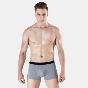 Calzoncillos bóxer transpirables cómodos personalizables de tiro alto para hombre, ropa interior sin costuras de punto sostenible hecha en Pakistán - Product Image 5