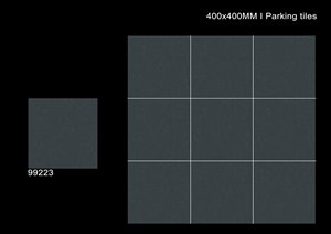 ระเบียงดินเผาหิน400x400สำหรับปูพื้นที่จอดรถสำหรับงานหนักแบบอินเดีย - Product Image 2