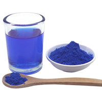 Pigment bleu Extrait naturel de spiruline Phycocyanine en poudre E6 E18 E25 E40 Comprimés de phycocyanine Capsules de phycocyanine