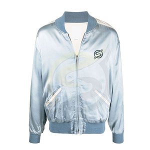 Blouson aviateur en satin de haute qualité pour hommes col à capuche toile légère saison d'hiver meilleur design pas cher en gros fabriqué au Pakistan - Product Image 5