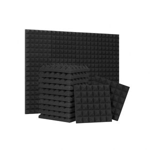 Paneles Acústicos de Espuma Piramidal Premium <span class=keywords><strong>para</strong></span> Insonorización, Reducción de <span class=keywords><strong>Ruido</strong></span> en Estudios, Control de Eco y Tratamiento de Aislamiento - Product Image 3