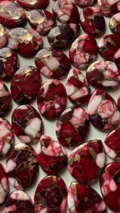 Piedra preciosa suelta turquesa de cobre rojo Natural hermosa de tamaño personalizable de alta calidad AAA + para la fabricación de joyas - Product Image 3