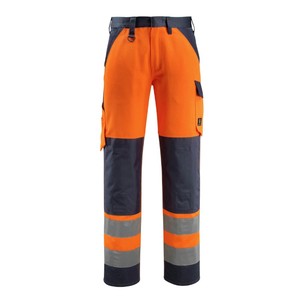 Pantalon de sécurité industrielle sûr Forge Construction robuste Finition imperméable Réflectivité pour les travaux exigeants fabriqués au Pakistan. - Product Image 1