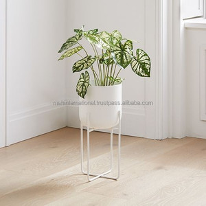 Maceta moderna, soporte para maceta de flores, soporte para plantas, hierro para interior, exterior, maceta, decoración del hogar, soporte de flores de Metal - Product Image 1