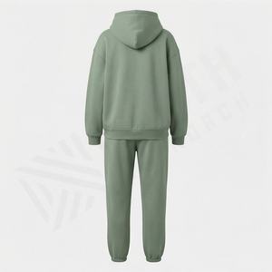 Ensemble de survêtement deux pièces pour femme, grande taille, sur mesure, pour le sport, la gym, le jogging, imprimé, en polaire doux, décontracté, vêtements de sport actifs - Product Image 2