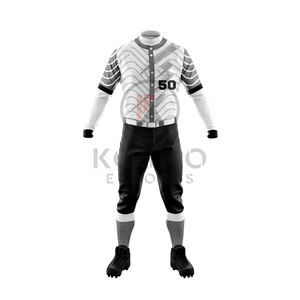 เสื้อเบสบอลสั่งทำขายดีที่สุด ขายส่งแบบ OEM ชุดยูนิฟอร์มสั่งทำใหม่ ระบายอากาศได้ดี แห้งเร็ว ผลิตจากโพลีเอสเตอร์ 100% - Product Image 6