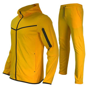 Venta al por mayor personalizado hombres 2 piezas multicolor chándal transpirable impreso técnicas de diamantes de imitación peso pesado maternidad sólido - Product Image 5