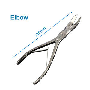 Pince de coupe osseuse vétérinaire à Double action de haute qualité droite en acier inoxydable orthopédique à Double articulation - Product Image 5