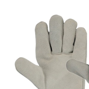 Servicio OEM, guantes de soldadura de cuero de seguridad de alta calidad, última llegada, nuevo estilo, protección de manos, guantes de soldadura de cuero sintético - Product Image 2