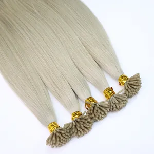 Super Raw Vietnamese Human Hair Extensions Light Color 60ASH I Tip Straight With Standard Double Drawn From Luxshine Hair