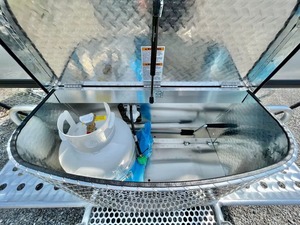 Mini caravane en forme de larme, tout-terrain, pour voyages en camping-car, à utiliser sur camion, en vente - Product Image 5