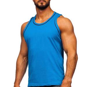 Gilet d'entraînement hommes solide sans manches entraînement Slim Fit musculation Fitness entraînement sport débardeurs gilet chemise hommes débardeurs - Product Image 3