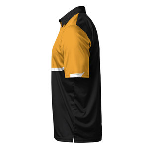 Polo en coton et en polyester pour homme avec logo personnalisé brodé motif golf solide uniforme d'entreprise vêtements de sport personnalisables - Product Image 4