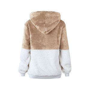 Sweat-shirt à capuche en sherpa, sweat-shirt en polaire, sweat-shirt décontracté d'hiver pour femmes, meilleur prix de gros 2026 - Product Image 2