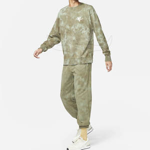 Traje de sudadera informal de manga larga y cuello redondo para hombre, traje para el sudor hecho en el mejor Material - Product Image 1