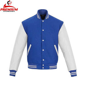 Vente en gros de vestes universitaires vierges de haute qualité Veste de baseball personnalisée pour hommes Veste universitaire pour hommes - Product Image 5