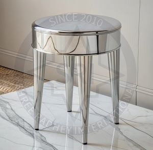 Taburete de metal con asientos diseñados para restaurantes, hoteles, oficinas y hogares - Product Image 1