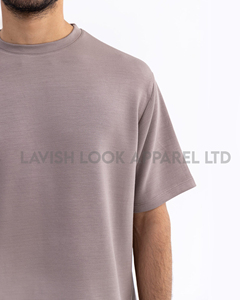Camiseta en blanco de alta calidad Liso 100% algodón para serigrafía o Jersey en blanco Hombres Casual - Product Image 6