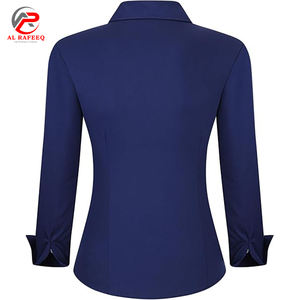 Camisa abotonada de talla grande al por mayor barata de la mejor calidad Blusas DE OFICINA DE TRABAJO PARA MUJER Camisas - Product Image 2