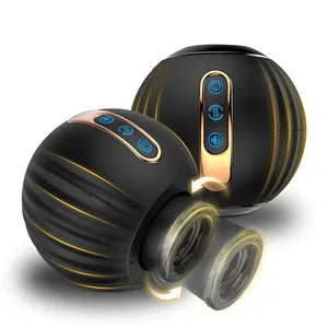 Juguete Masturbador Masculino Automático con Forma de Calabaza, Simulación de Pene para <span class=keywords><strong>Sexo</strong></span> <span class=keywords><strong>Oral</strong></span>, 8 Frecuencias de Rotación de Alta Velocidad y Empuje - Product Image 1