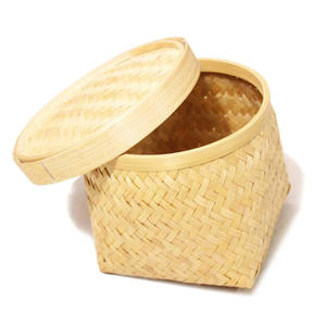 กล่องไม้ไผ่ทอมือสำหรับใส่ของขวัญกล่องเก็บของธรรมชาติดีไซน์ใหม่จากโรงงานเวียดนาม - Product Image 1