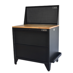 Armoire à outils noire CSPS 91cm Tiroirs robustes Finition de revêtement en poudre Stockage de protection de transport en polyester standard personnalisé ISTA - Product Image 4