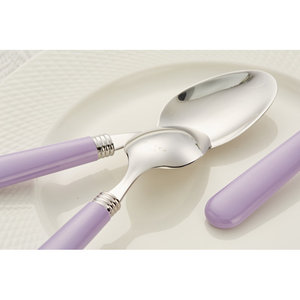 Cubiertos Juego de cubiertos Plata Pulida Tenedor Cuchara Cuchillo Vajilla Acero inoxidable con espejo Decorativo con mango Premium - Product Image 5