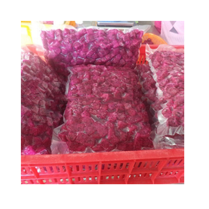 Texture lisse de variété rouge et blanche de fruit du dragon congelé doux parfaite pour le dessert de jus et l'utilisation de marché d'exportation - Product Image 3