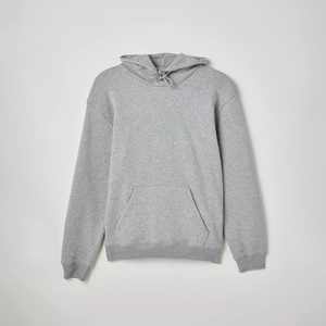 Sudadera con Capucha y Cuello Redondo para Hombre, de Alta Calidad, al por Mayor, Otoño Invierno 2025, Gruesa, Color Sólido, Ropa Deportiva - Product Image 2