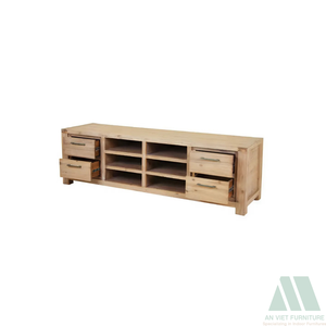 Mesa de Centro Moderna de Madera Marca Boston, Fabricada en Vietnam, Muebles de Fácil Montaje para Sala de Estar, Diseño Plegable y Elegante - Product Image 5