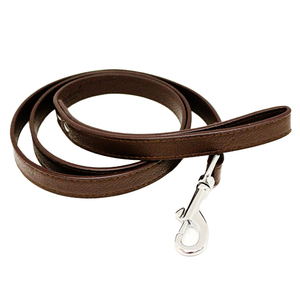 Fabricant de fournitures pour animaux de compagnie Laisse de chien en cuir solide et uni avec colliers assortis pour animaux de compagnie - Product Image 5