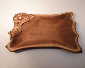 CON BANDEJA IMPRESA DE MADERA LA MEJOR CALIDAD TALLADA Forma cuadrada disponible y artesanía de la India mejor muestra Venta caliente - Product Image 2